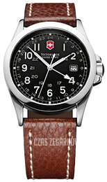 Victorinox Infantry Czarny/Skóra Ø40 mm 24798