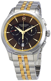 Victorinox Alliance Brązowy/Stal w odcieniu złota Ø44 mm 249116