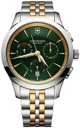 Victorinox Alliance Zielony/Stal w odcieniu złota Ø44 mm 249117