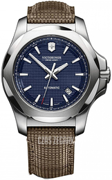 Victorinox I.N.O.X. Niebieski/Skóra Ø43 mm V241834