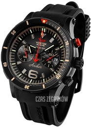 Vostok Europe Anchar Czarny/Guma Ø48.7 mm 6S21-510C582Sil