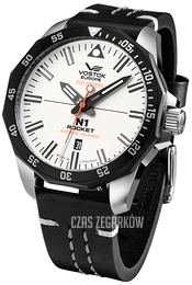 Vostok Europe Rocket N-1 Biały/Skóra Ø46 mm NH35-225E711Le