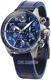Vostok Europe Space Race Niebieski/Skóra Ø46 mm 6S20-325A742Le