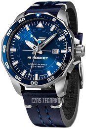 Vostok Europe Rocket N-1 Niebieski/Skóra Ø46 mm NH34-225A712Le