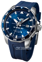 Vostok Europe Rocket N-1 Niebieski/Guma Ø46 mm NH34-225A712Sil