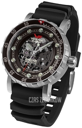 Vostok Europe Engine Czarny/Guma Ø45.7 mm NH72-571A646Sil