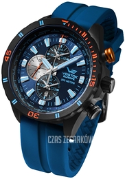 Vostok Europe Almaz Niebieski/Guma Ø47 mm YM26-320C654Sil