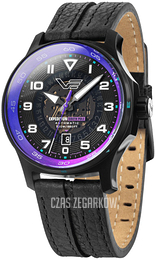 Vostok Europe Expedition South Pole Czarny/Skóra Ø43 mm YN55-592C760Le