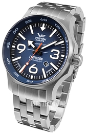 Vostok Europe Expedition North Pole Niebieski/Stal Ø47.3 mm YN55-595A638Br