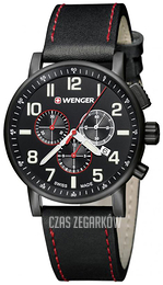 Wenger Czarny/Skóra Ø43 mm 01.0343.104