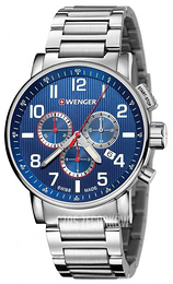 Wenger Niebieski/Stal Ø43 mm 01.0343.106