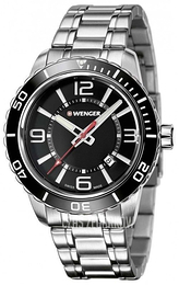 Wenger Roadster Czarny/Stal Ø45 mm 01.0851.118