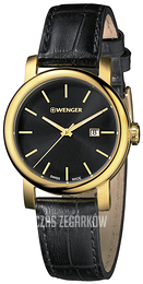 Wenger Urban Classic Czarny/Skóra Ø34 mm 01.1021.121