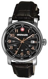 Wenger Urban Classic Czarny/Skóra Ø41 mm 01.1041.104