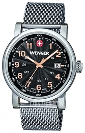 Wenger Urban Classic Czarny/Stal Ø41 mm 01.1041.106