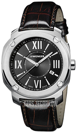 Wenger Czarny/Skóra Ø43 mm 01.1141.119