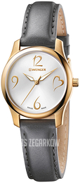 Wenger Srebrny/Skóra Ø34 mm 01.1421.108