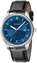 Wenger Niebieski/Skóra Ø34 mm 01.1421.112