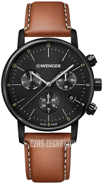 Wenger Czarny/Skóra Ø44 mm 01.1743.115