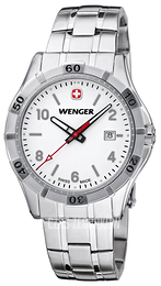 Wenger Platoon Biały/Stal Ø43 mm 01.9411.102