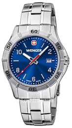Wenger Platoon Niebieski/Stal Ø43 mm 01.9411.104