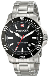 Wenger Seaforce Czarny/Stal Ø43 mm 0641.105