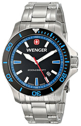 Wenger Seaforce Czarny/Stal Ø43 mm 0641.106
