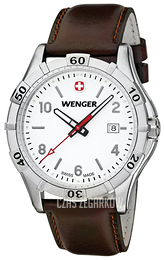 Wenger Platoon Biały/Skóra Ø43 mm 10941101