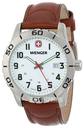 Wenger Grenadier Biały/Skóra Ø43 mm 741.101