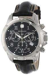 Wenger Czarny/Skóra Ø43 mm 78255