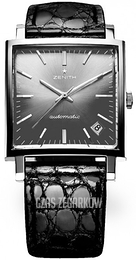Zenith Heritage Szary/Skóra 32x32 mm 03.1965.670-91.C591