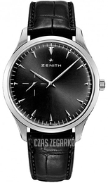 Zenith Heritage Ultra Thin Czarny/Skóra Ø40 mm 03.2010.681-21.C493