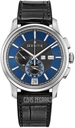 Zenith Captain Winsor Niebieski/Skóra Ø42 mm 03.2070.4054-22.C708
