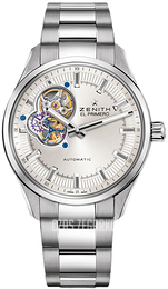 Zenith El Primero Srebrny/Stal Ø40 mm 03.2170.4613-02.M2170