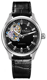 Zenith El Primero Czarny/Skóra Ø40 mm 03.2170.4613-21.C714