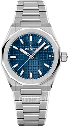 Zenith Defy Skyline Niebieski/Stal Ø36 mm 03.9400.670-51.I001