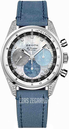 Zenith Chronomaster Original Biały/Skóra Ø38 mm 16.3200.3600-02.C907