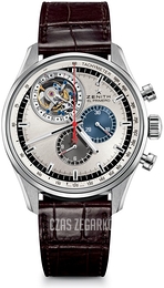 Zenith El Primero Srebrny/Skóra Ø44 mm 65.2051.4035-69.C713