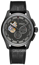 Zenith El Primero Czarny/Guma Ø42 mm 96.2260.4061-21.R575