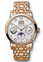 A. Lange & Söhne Langematik-Perpetual Biały/18 karatowe różowe złoto Ø38.5 mm 310.232