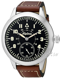 Alpina Startimer Czarny/Skóra Ø50 mm AL-435LB4SH6