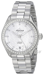 Alpina Comtesse Biały/Stal Ø34 mm AL-525STD2CD6B
