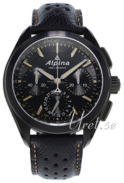 Alpina Alpiner Czarny/Skóra Ø44 mm AL-760BBG5FBAQ6