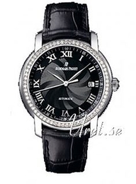 Audemars Piguet Jules Audemars Selfwinding Czarny/Skóra Ø39 mm 15140BC.ZZ.A002CR.03