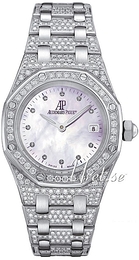 Audemars Piguet Royal Oak Lady Jewellery Watch Biały/18 karatowe białe złoto Ø33 mm 67602BC.ZZ.1212BC.01