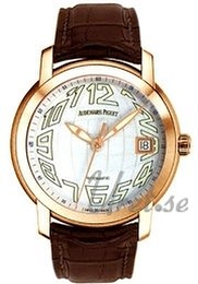 Audemars Piguet Jules Audemars Biały/Skóra Ø39 mm 15120OR.OO.A088CR.02