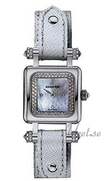 Audemars Piguet Deva Biały/Skóra 25x25 mm 67420BC.ZZ.A011CU.01