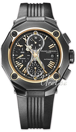 Baume & Mercier Riviera Czarny/Guma Ø43 mm MOA8758