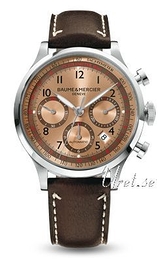 Baume & Mercier Capeland Brązowy/Skóra Ø42 mm MOA10004