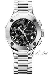 Baume & Mercier Riviera Czarny/Stal Ø40 mm MOA8728